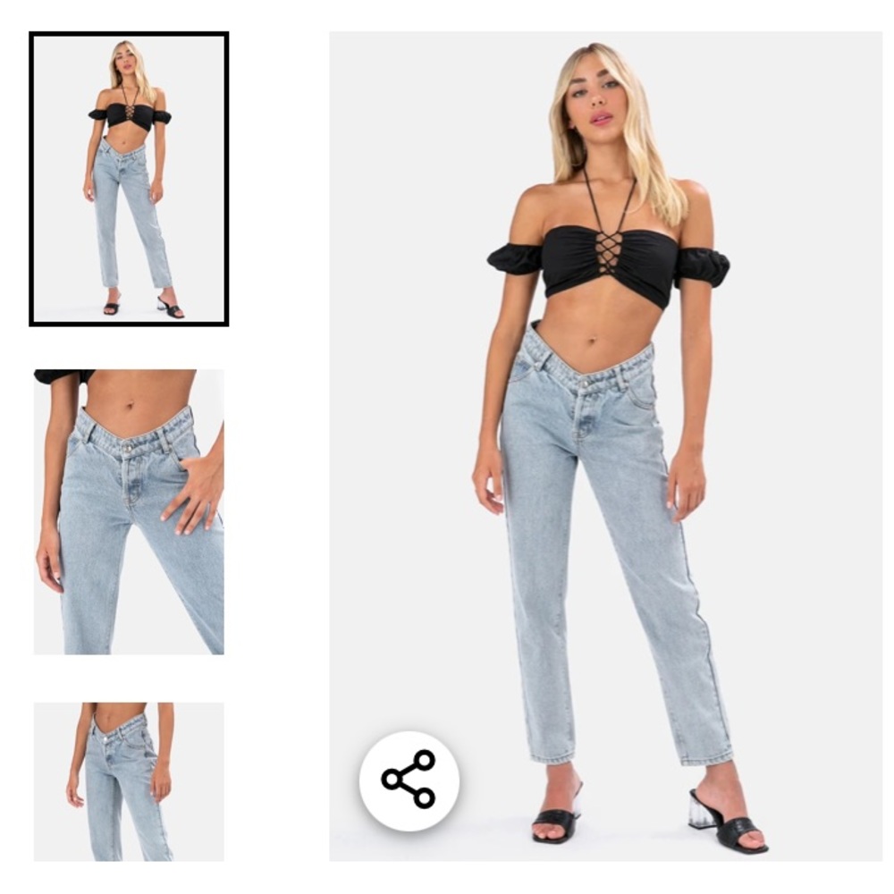 Adika Crush V-Front Jeans